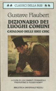 DIZIONARIO DEI LUOGHI COMUNI – CATALOGO DELLE IDEE CHIC