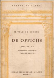 DE OFFICIIS LIBRO PRIMO