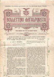 BOLLETTINO DELL’ALPINISTA N. 4/1905