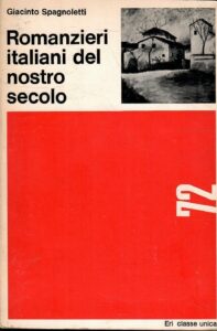 ROMANZIERI ITALIANI DEL NOSTRO SECOLO