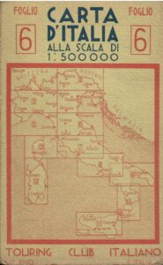 CERTA D’ITALIA ALLA SC ALA DI 1:500.000 FOGLIO 6