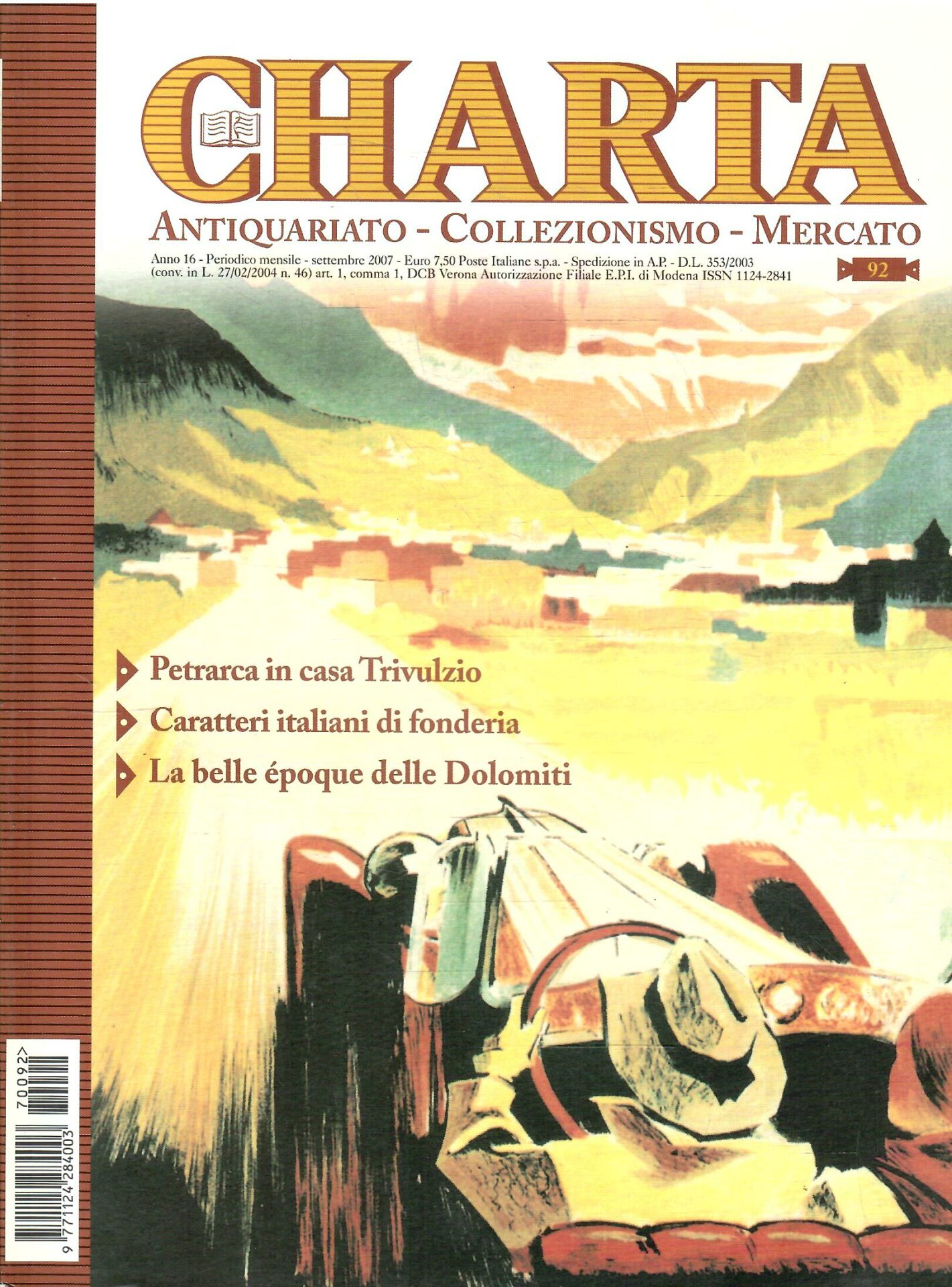 CHARTA ANTIQUARIATO COLLEZIONISMO MERCATO N. 91-2007