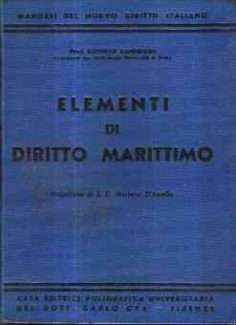 ELEMENTI DI DIRITTO MARITTIMO