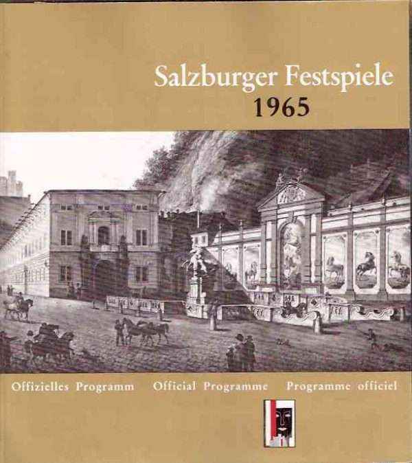 SALZBURGER FESTSPIELE 1965