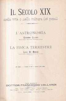 IL SECOLO XIX NELLA VITA E NELLA CULTURA DEI POPOLI - PARIGI CONTEMPORANEA
