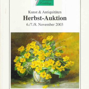 KUNST & ANTIQUITATEN - HERBST-AUKTION
