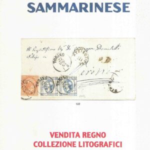FILATELIA SAMMARINESE - VENDITA REGNO COLLEZIONE LITOGRAFICI