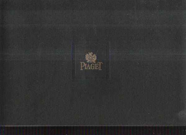 PIAGET - LE TEMPS DES VALEURS