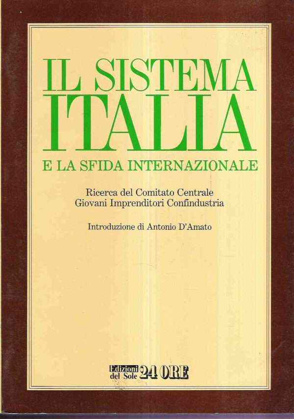 IL SISTEMA ITALIA E LA SFIDA INTERNAZIONALE