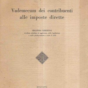 VADEMECUM DEI CONTRIBUENTI ALLE IMPOSTE DIRETTE