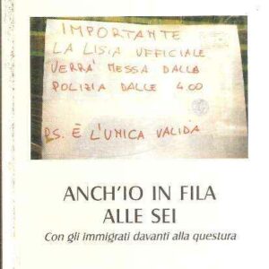 ANCH'IO IN FILA ALLE SEI - CON GLI IMMIGRATI DAVANTI ALLA QUESTURA