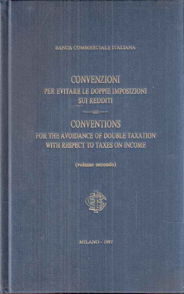 CONVENZIONI PER EVITARE LE DOPPIE IMPOSIZIONI SUI REDDITI
