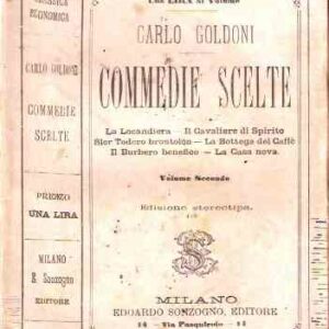 COMMEDIE SCELTE VOLUME SECONDO