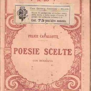 POESIE SCELTE CON BIOGRAFIA