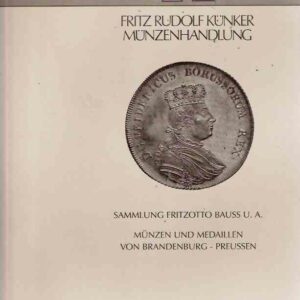 FRITZ RUDOLF KUNKER MUNZENHANDLUNG