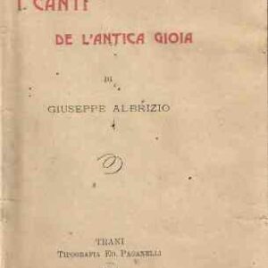 I CANTI DE L'ANTICA GIOIA
