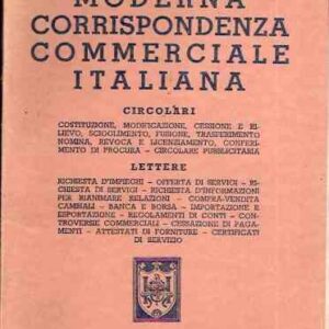 MODERNA CORRISPONDENZA COMMERCIALE ITALIANA