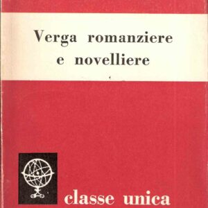 VERGA ROMANZIERE E NOVELLIERE