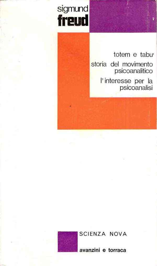 TOTEM E TABU' - STORIA DEL MOVIMENTO PSICOANALITICO