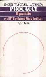 IL PARTITO NELL'UNIONE SOVIETICA 1917-1945