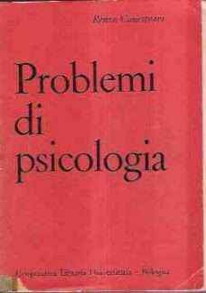 PROBLEMI DI PSICOLOGIA