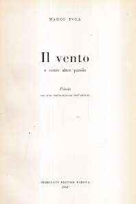 IL VENTO E CENTO ALTRE PAROLE
