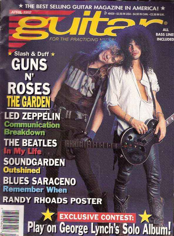 GUITAR - THE BEST SELLING GUITAR MAGAZINE IN AMERICA!