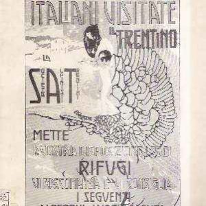 MANIFESTI DELL'800 - ITALIANI VISITATE IL TRENTINO
