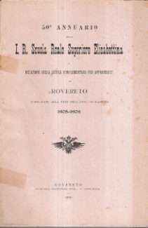 50ANNUARIO I.R. SCUOLA REALE SUPERIORE ELISABETTINA