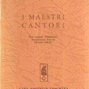 I MAESTRI CANTORI
