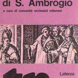 LA CHIESA DI S. AMBROGIO - LETTERA A UN VESCOVO