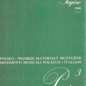 ARGOMENTI MUSICALI POLACCO-ITALIANI - PAGINE 3
