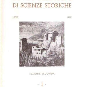 STUDI TRENTINI DI SCIENZE STORICHE 1/79 sezione seconda