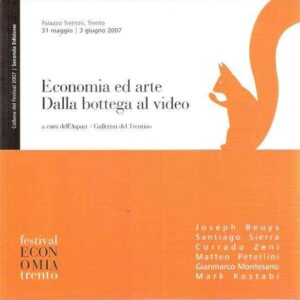 ECONOMIA ED ARTE DALLA BOTTEGA AL VIDEO