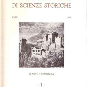 STUDI TRENTINI DI SCIENZE STORICHE SEZIONE SECONDA 1 - LVIII/79