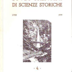 STUDI TRENTINI DI SCIENZE STORICHE 4 - LVIII/79