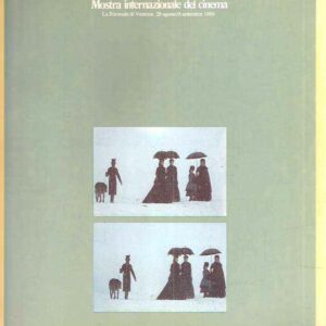 MOSTRA INTERNAZIONALE DEL CINEMA LA BIENNALE DI VENEZIA 28 AGOSTO/8 SETTEMBRE 1980