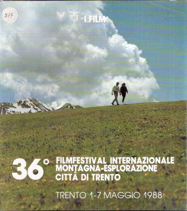 36FILMFESTIVAL INTERNAZIONALE MONTAGNA ESPLORAZIONE AVVENTURA CITTA' DI TRENTO