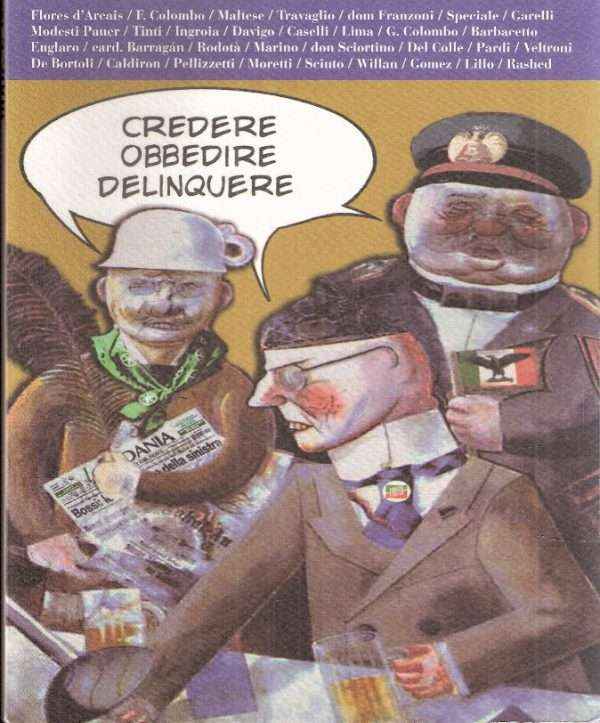 MICROMEGA 5/2008 CREDERE OBBEDIRE DELINQUERE