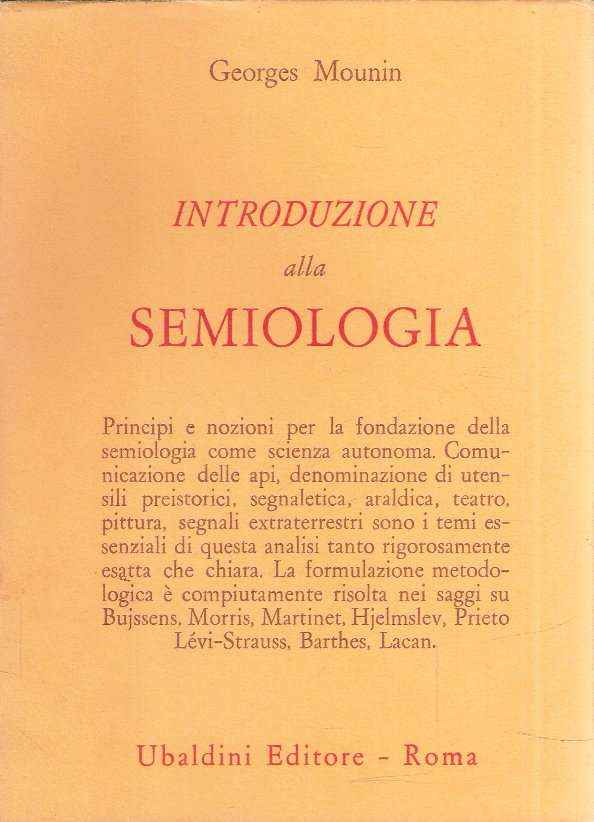 INTRODUZIONE ALLA SEMIOLOGIA