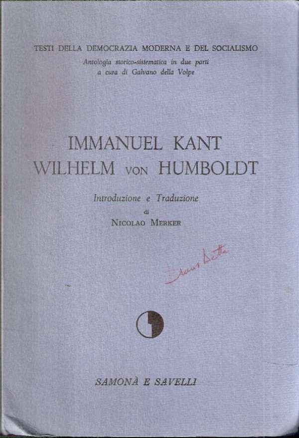 WILHELM VON HUMBOLDT