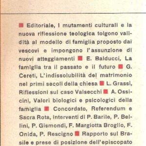TESTIMONIANZE - QUADERNI MENSILI - ANNATA COMPLETA 1974