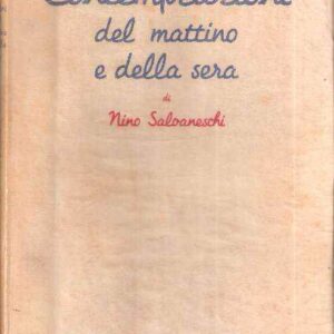 CONTEMPLAZIONI DEL MATTINO E DELLA SERA
