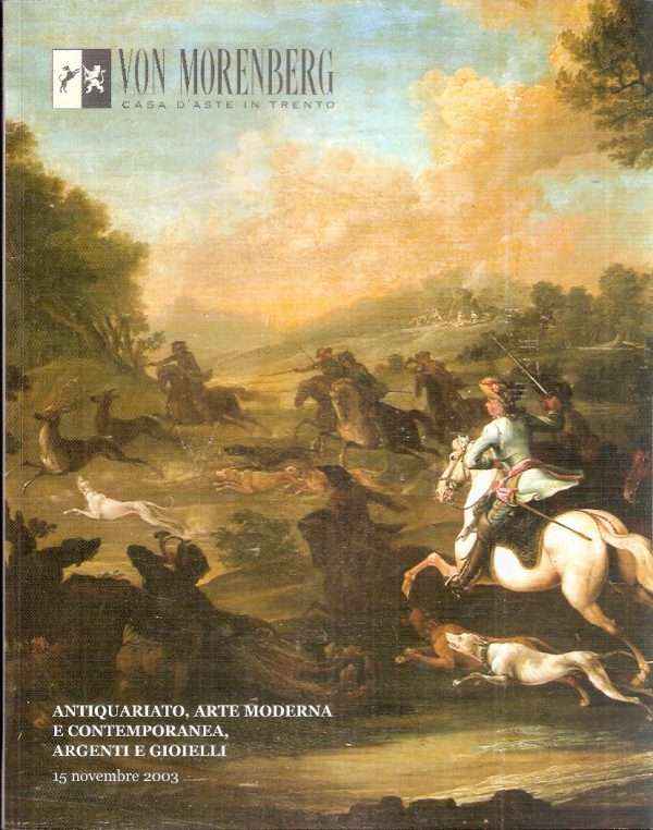 ANTIQUARIATO, ARTE MODERNA E CONTEMPORANEA, ARGENTI E GIOIELLI CATALOGO ASTA