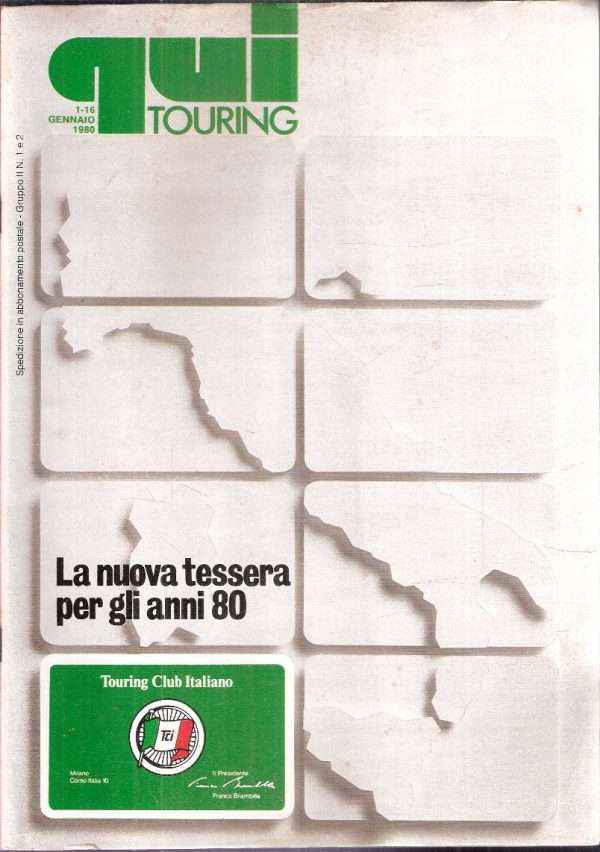 QUI TOURING ANNATA COMPLETA 1980