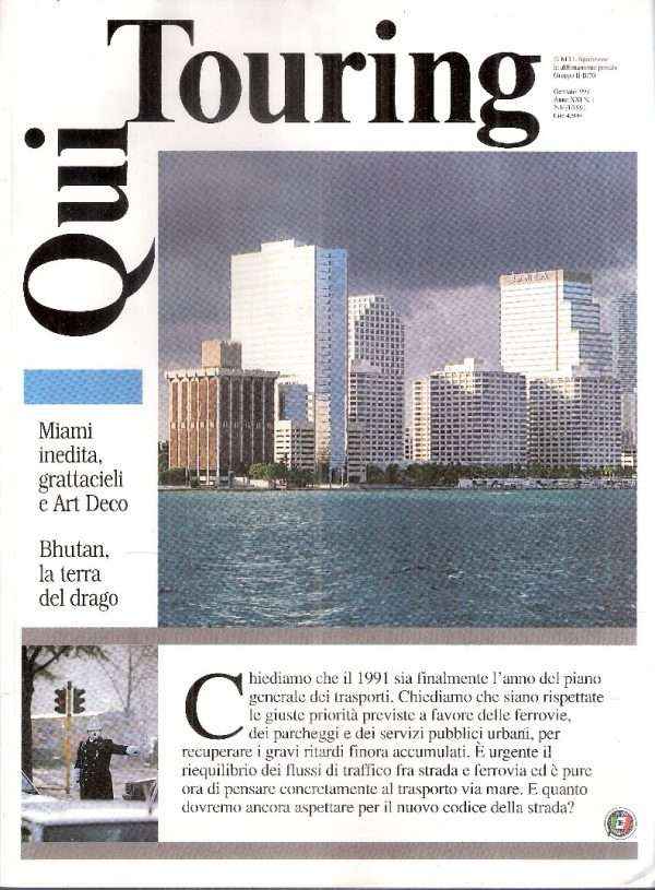 QUI TOURING ANNATA COMPLETA 1991