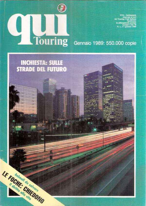 QUI TOURING ANNATA COMPLETA 1989