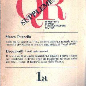 QUESTIONI RADICALI SUPPLEMENTO 1A