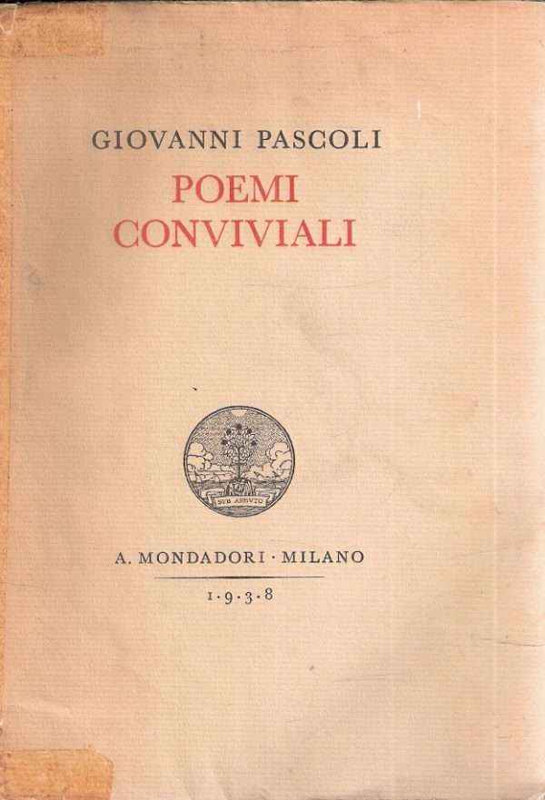 POEMI CONVIVIALI