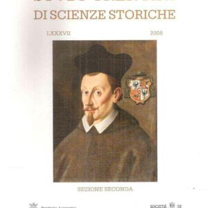STUDI TRENTINI DI SCIENZE STORICHE LXXXVII SEZIONE SECONDA